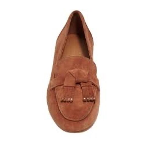 Kate Spade Classic Berkeley tassel brown tan suede loafers  size 5.5 - Picture 2 of 10